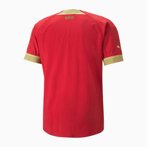 Camisa Seleção Sérvia I 2022 Puma - Vermelho - Loja da Seven Oficial