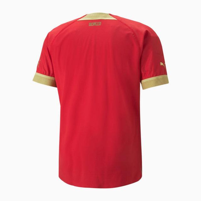Camisa Seleção Sérvia I 2022 Puma - Vermelho - Loja da Seven Oficial