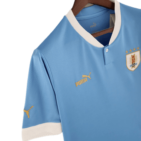 Camisa Seleção Uruguai I 22/23 Puma - Azul Celeste - Loja da Seven Oficial
