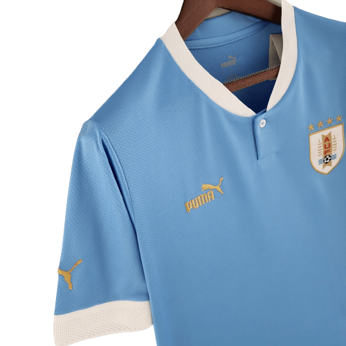 Camisa Seleção Uruguai I 22/23 Puma - Azul Celeste - Loja da Seven Oficial