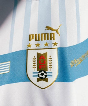 Camisa Seleção Uruguai II 2022 Puma - Branco - Loja da Seven Oficial