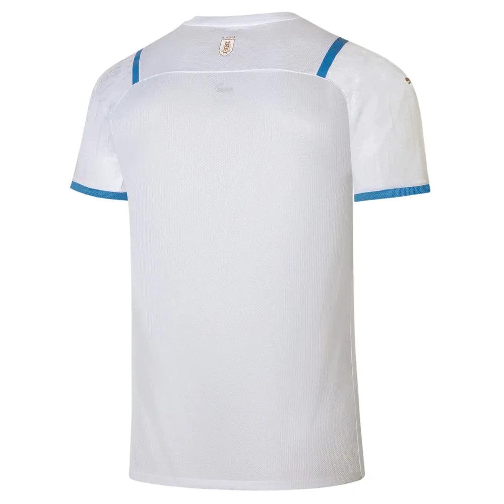 Camisa Seleção Uruguai II 21/22 Puma - Branco - Loja da Seven Oficial
