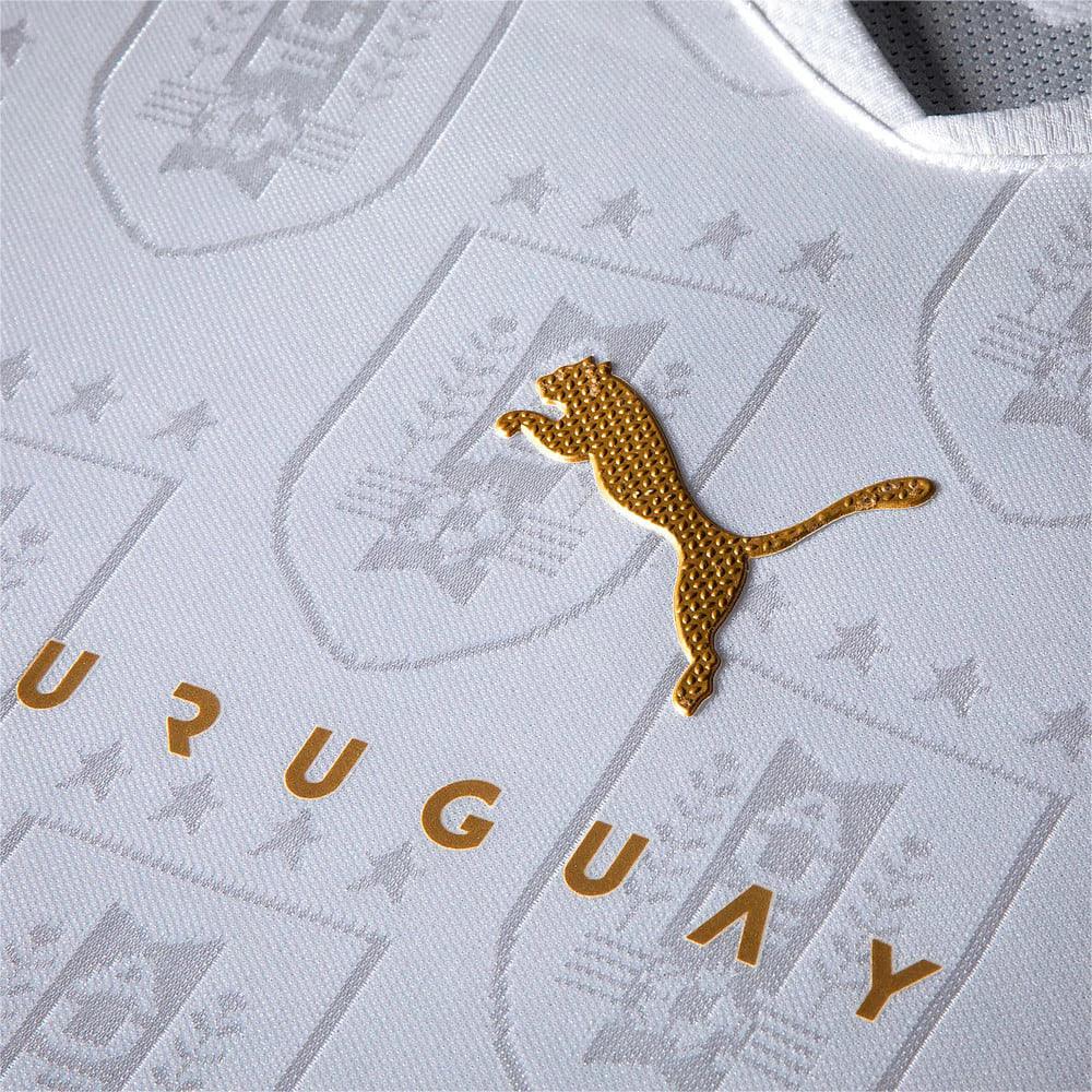 Camisa Seleção Uruguai II 21/22 Puma - Branco - Loja da Seven Oficial