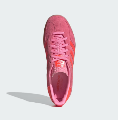 Adidas Gazelle Indoor "Beam Pink Solar Red" Rosa