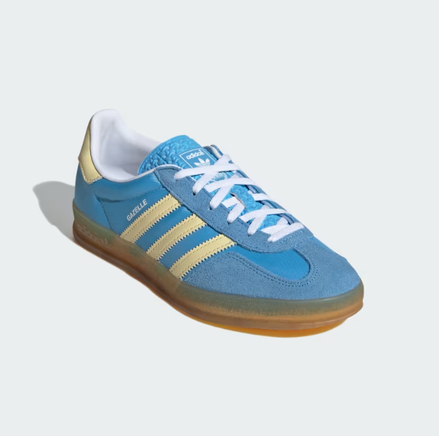 Adidas Gazelle Indoor "Blue Burst Yellow" Azul