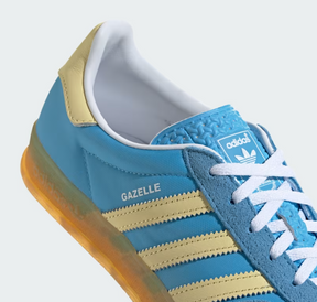 Adidas Gazelle Indoor "Blue Burst Yellow" Azul