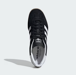 Adidas Gazelle Indoor "Black White Gum" Preto