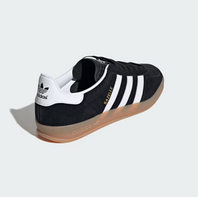 Adidas Gazelle Indoor "Black White Gum" Preto