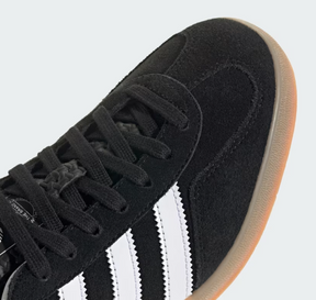 Adidas Gazelle Indoor "Black White Gum" Preto