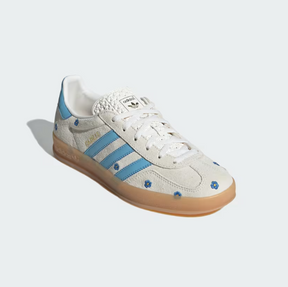 Adidas Gazelle Indoor "Light Blue Floral" Creme