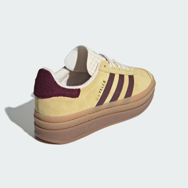 Adidas Gazelle Bold "Almost Yellow" Amarelo