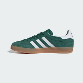 Adidas Gazelle Indoor "Collegiate Green Cloud White Gum" Verde