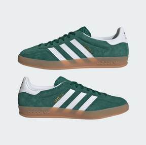 Adidas Gazelle Indoor "Collegiate Green Cloud White Gum" Verde