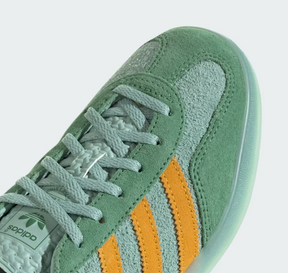 Adidas Gazelle "Hazy Green Crew Yellow" Verde