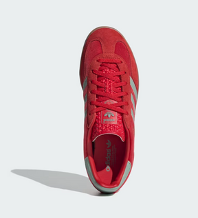 Adidas Gazelle Indoor "Better Scarlet Green Velvet" Vermelho