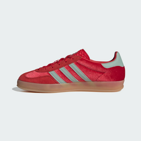 Adidas Gazelle Indoor "Better Scarlet Green Velvet" Vermelho