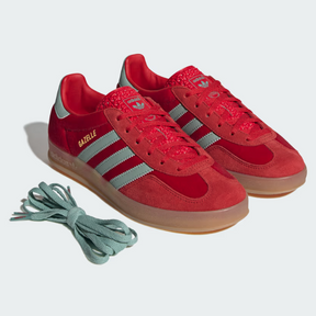 Adidas Gazelle Indoor "Better Scarlet Green Velvet" Vermelho