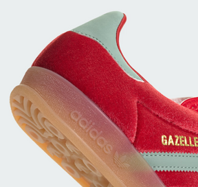 Adidas Gazelle Indoor "Better Scarlet Green Velvet" Vermelho