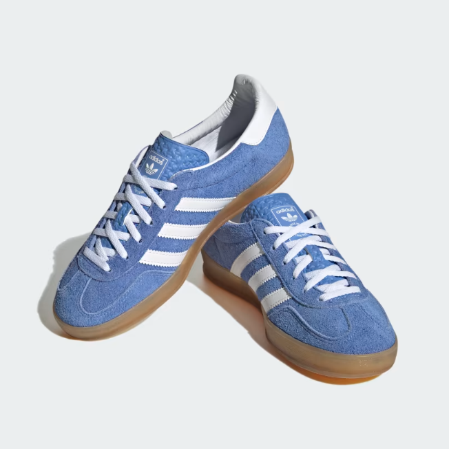 Adidas Gazelle Indoor "Blue Fusion Gum" Azul
