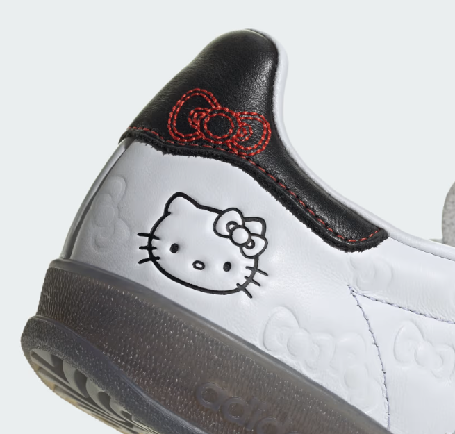 Adidas Gazelle Indoor x Hello Kitty "Anniversary Cloud White Red" Branco