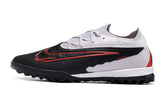 Chuteira Nike Phantom GX Elite Society TF - Branco/Preto/Vermelho