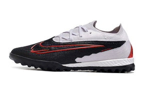 Chuteira Nike Phantom GX Elite Society TF - Branco/Preto/Vermelho