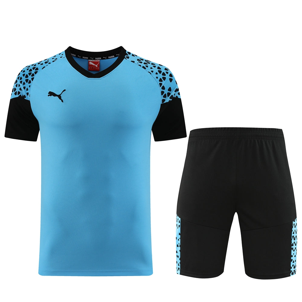 Conjunto Puma Camisa e Bermuda Azul