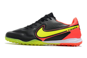 Chuteira Nike Tiempo 9 Pro Society - Preto/Laranja