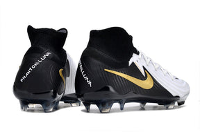 Chuteira Nike Campo Phantom Luna 2 Elite Campo FG - Branco/Preto