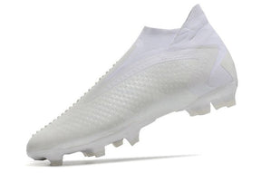 Chuteira Adidas Predator Accuracy+ FG - All White