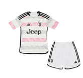 Kit Infantil Juventus Away 23/24 - Branco
