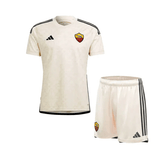 Kit Infantil Roma Away 23/24 - Bege