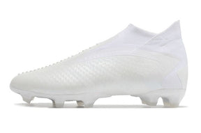 Chuteira Adidas Predator Accuracy+ FG - All White