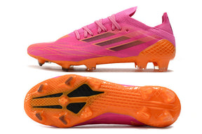 Chuteira Adidas Speedfow.1 FG - Rosa/Laranja