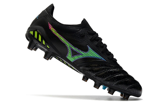 Chuteira Mizuno Morelia Neo 3 Campo FG - Preto/Verde