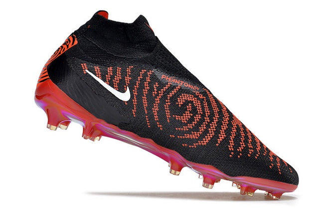Chuteira Nike Campo Phantom GX Elite FG - Preto/Vermelho