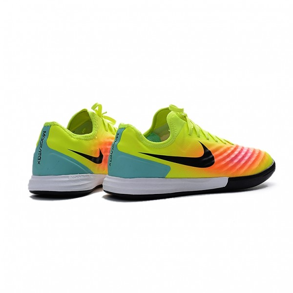 Chuteira Nike Magista X Futsal - Laranja/Verde