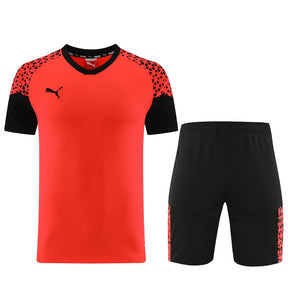 Conjunto Puma Camisa e Bermuda Laranja