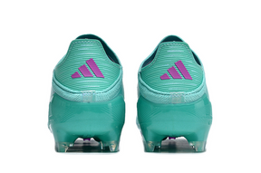 Chuteira Adidas F50 X Campo - Azul/Rosa