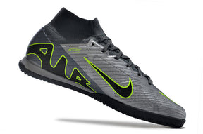Chuteira Nike Mercurial Superfly 9 Elite Futsal IC - Cinza/Verde