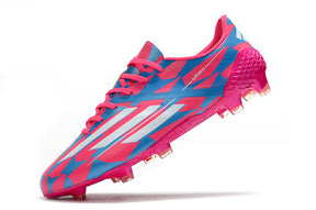 Chuteira Adidas F50 X Ghosted.1 FG - Rosa/Azul