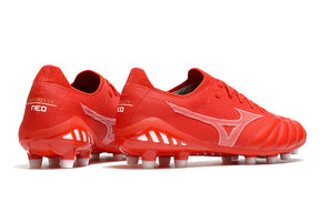 Chuteira Mizuno Morelia Neo 3 Campo FG - Vermelho/Branco