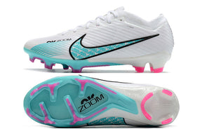 Chuteira Nike Air Zoom Mercurial Vapor 15 Elite FG - Branco/Azul