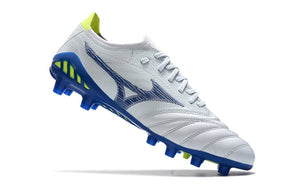 Chuteira Mizuno Morelia Neo 3 Campo FG - Branco/Azul