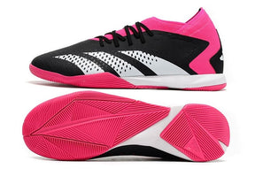 Chuteira Adidas Predator Accuracy.3 Futsal - Preto/Rosa