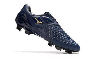 Chuteira Mizuno Wave Ignitus Japan FG - Preto/Dourado
