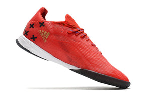 Chuteira Adidas X Speedflow.1 Futsal - Vermelho/Preto