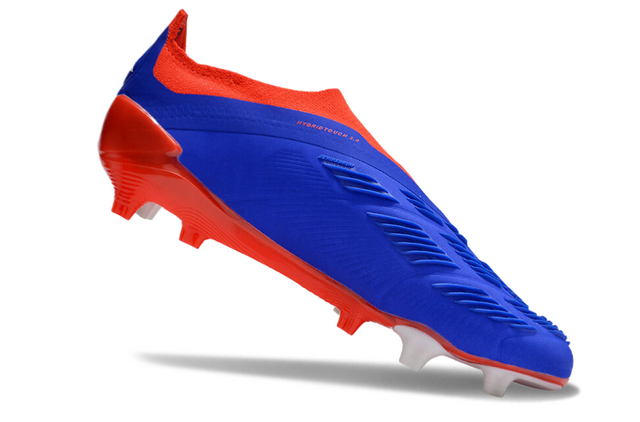 Chuteira Adidas Predstrike Elite Campo - Azul/Vermelho