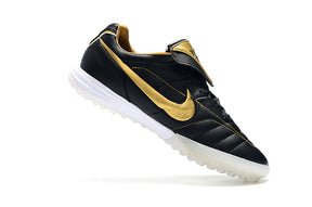 Chuteira Nike Tiempo 10R Society - Preto/Dourado