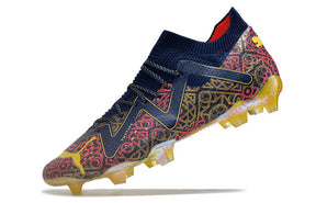 Chuteira Puma Future Ultimate FG - Azul/Amarelo